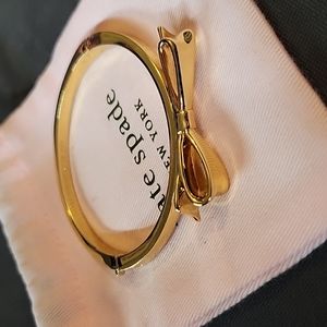 Gold Kate Spade Bow Bangle